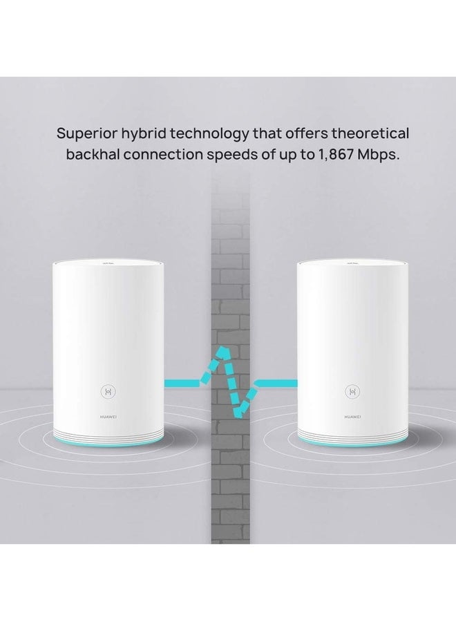 HUAWEI Renewed - WiFi Q2 Pro 1200 Mbps Wireless Mesh Router (WS5280 V2) white - Image 5