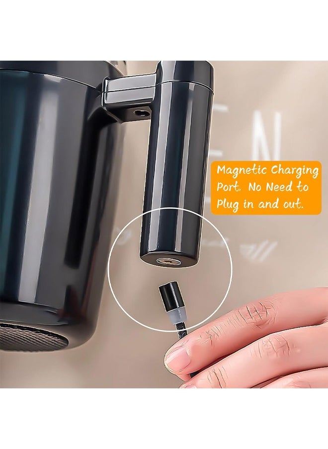Bukela Self Stirring Mug, 380ml Self Stirring Coffee Mug Rechargeable Electric High Speed Mixing Cup Automatic Magnetic Electric High Speed Mixing Mug Electric Mixing Mug for Coffee/Milk  - Image 3
