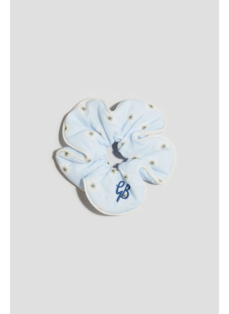 اتش اند ام Patterned Cotton Scrunchie