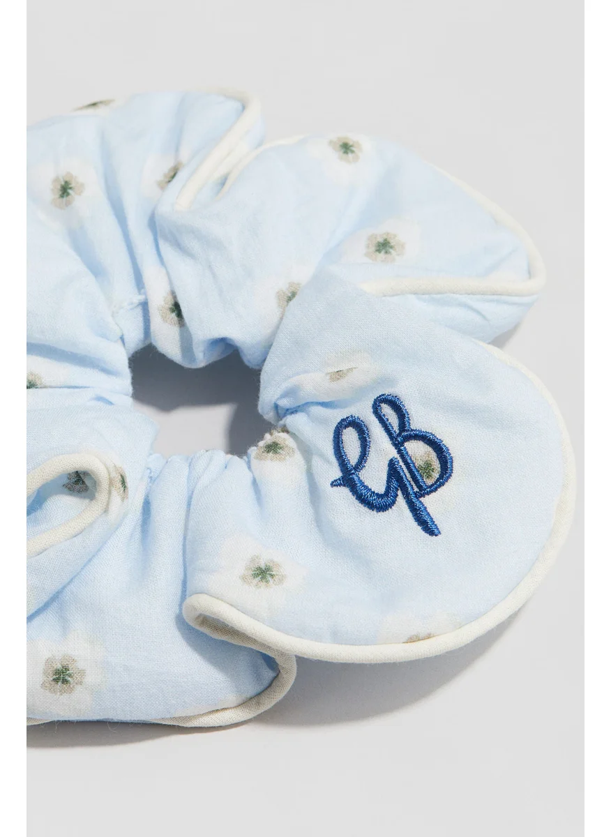 اتش اند ام Patterned Cotton Scrunchie