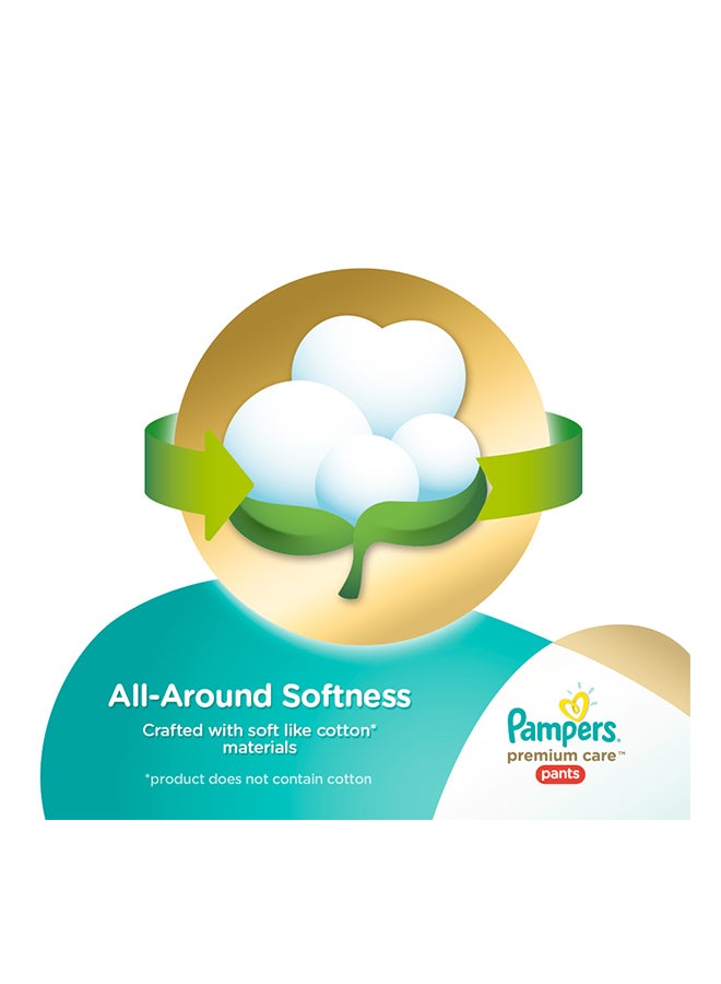 Pampers Premium Care Pants Diapers, Size 3, Midi, 6-11 kg, Double Carry Box, 56 Count - Image 3