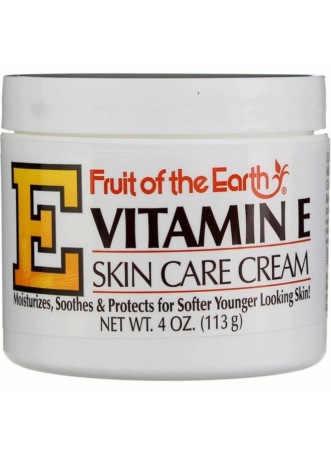 فروت أوف ذا إيرث كريم العناية بالبشرة بفيتامين E من Fruit of the Earth، 4 أونصة لكل مرطبان - عبوة من 8 قطع  - Image 1