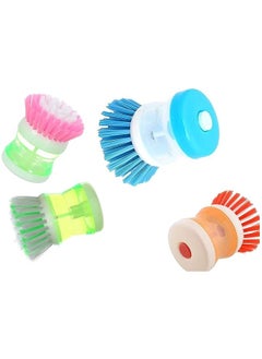 Spaceshoop Dish Brush With Soap Tank Multicolour  - Image 1