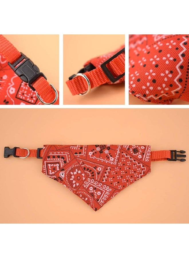 MIRFA Dog's Adjustable & Washable Bandana Triangular Scarf (Pack of 4) - Image 4