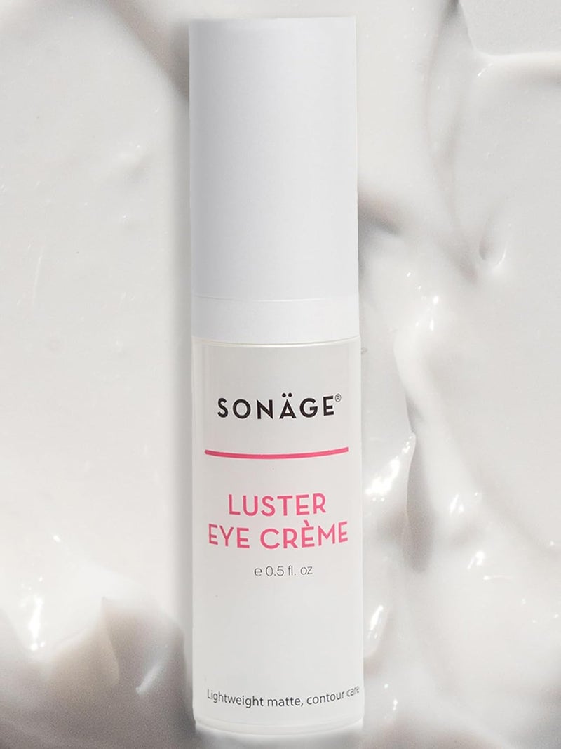 sonage SONAGE Luster Eye Cream Targets Dark Circles Wrinkles  Puffiness  Vegan Collagen Formula