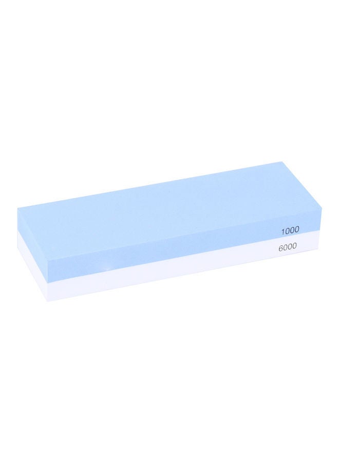 NIBEMINENT 1 x 1000/6000 Grit Whetstone, Silicone Holder Plastics Base, White Stone Correction, Black Angle Guide Multicolour 24.00 X 6.50 10.50cm - Image 5
