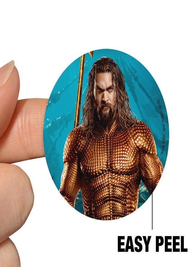 GRAPHICS & MORE Aquaman Movie Jason Mamoa Full Costume Planner Calendar Scrapbooking Crafting Stickers - Image 4