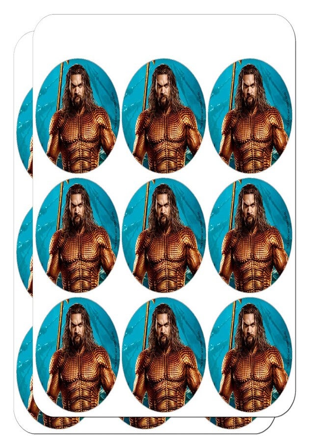 GRAPHICS & MORE Aquaman Movie Jason Mamoa Full Costume Planner Calendar Scrapbooking Crafting Stickers - Image 1
