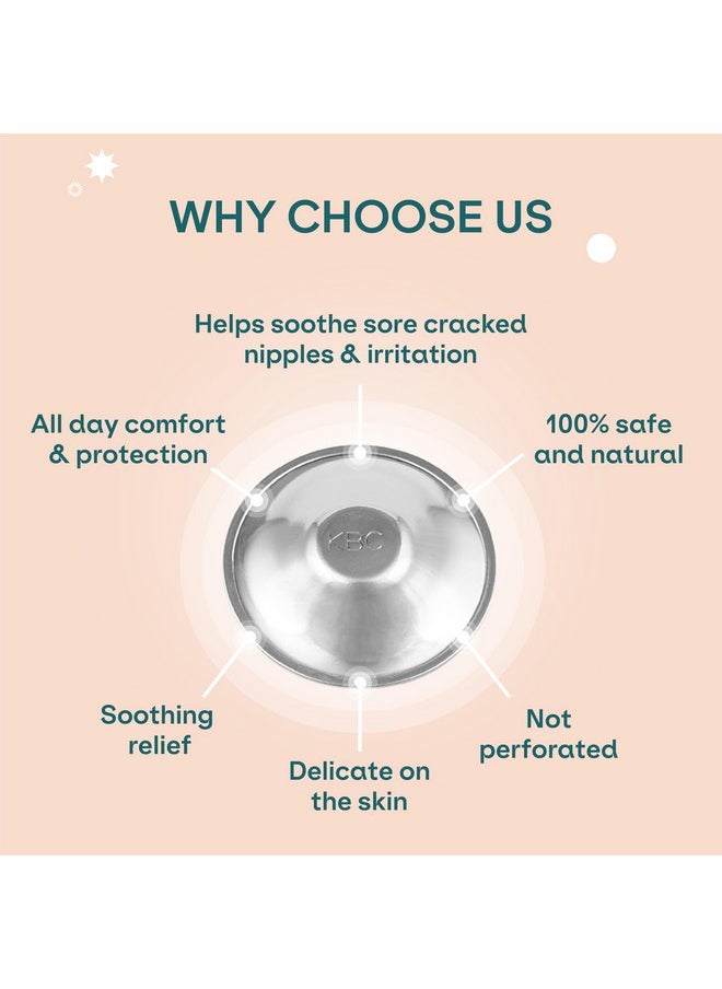 Koala Babycare - Koala Babycare The Original Nursing Cups 999 Silver - Nipple Shields for Nursing Newborn - Breastfeeding Essentials Protect and Soothe Cracked Nipples - Maxi Size - Image 1