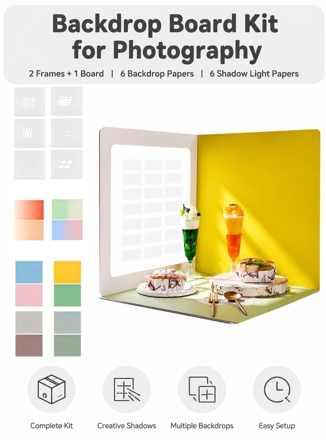WALALLA WALALLA Backdrop Board Kit Z0226D66E3569DFAFDFEFZ