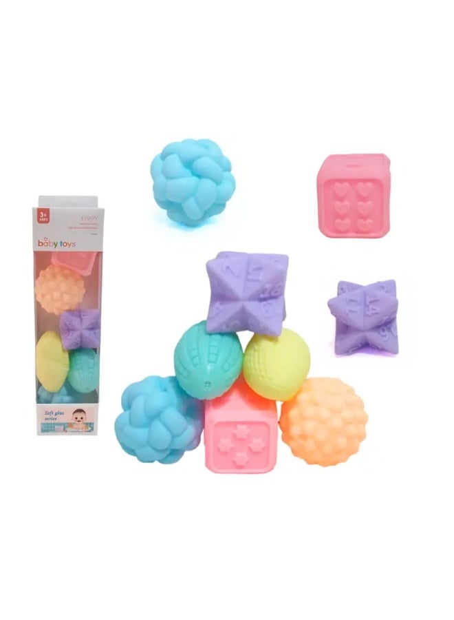 6PCS Silicone Bath Balls for Kids - 6PCS Baby Bath Balls - Silicone Bath Balls - 6PCS Sensory Silicone Balls for Babies - 6PCS Sensory Development Balls - Sensory Balls for Infants - 6PCS Baby Bath Toys - 6PCS Bathtub Toys for Kids - Water Toys for Toddlers - 6PCS Squeaky Silicone Balls - Silicone Squeeze Balls for Kids - Squishy Balls for Babies - Educational Balls for Kids - Bath Ball Toy Set - Sensory Toy for Toddlers - Montessori Toy for Babies - Textured Sensory Balls - Sensory Exploration Balls - Fine Motor Skill Development Balls - Educational Toys for Kids - Interactive Baby Toys - Safe Bath Toys - Soft Silicone Balls for Babies - Squeaky Bath Toy - 6PCS Bath Ball Set for Kids - Image 1