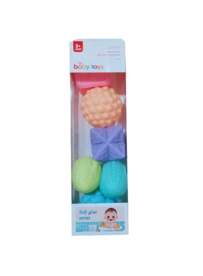 6PCS Silicone Bath Balls for Kids - 6PCS Baby Bath Balls - Silicone Bath Balls - 6PCS Sensory Silicone Balls for Babies - 6PCS Sensory Development Balls - Sensory Balls for Infants - 6PCS Baby Bath Toys - 6PCS Bathtub Toys for Kids - Water Toys for Toddlers - 6PCS Squeaky Silicone Balls - Silicone Squeeze Balls for Kids - Squishy Balls for Babies - Educational Balls for Kids - Bath Ball Toy Set - Sensory Toy for Toddlers - Montessori Toy for Babies - Textured Sensory Balls - Sensory Exploration Balls - Fine Motor Skill Development Balls - Educational Toys for Kids - Interactive Baby Toys - Safe Bath Toys - Soft Silicone Balls for Babies - Squeaky Bath Toy - 6PCS Bath Ball Set for Kids - Image 2