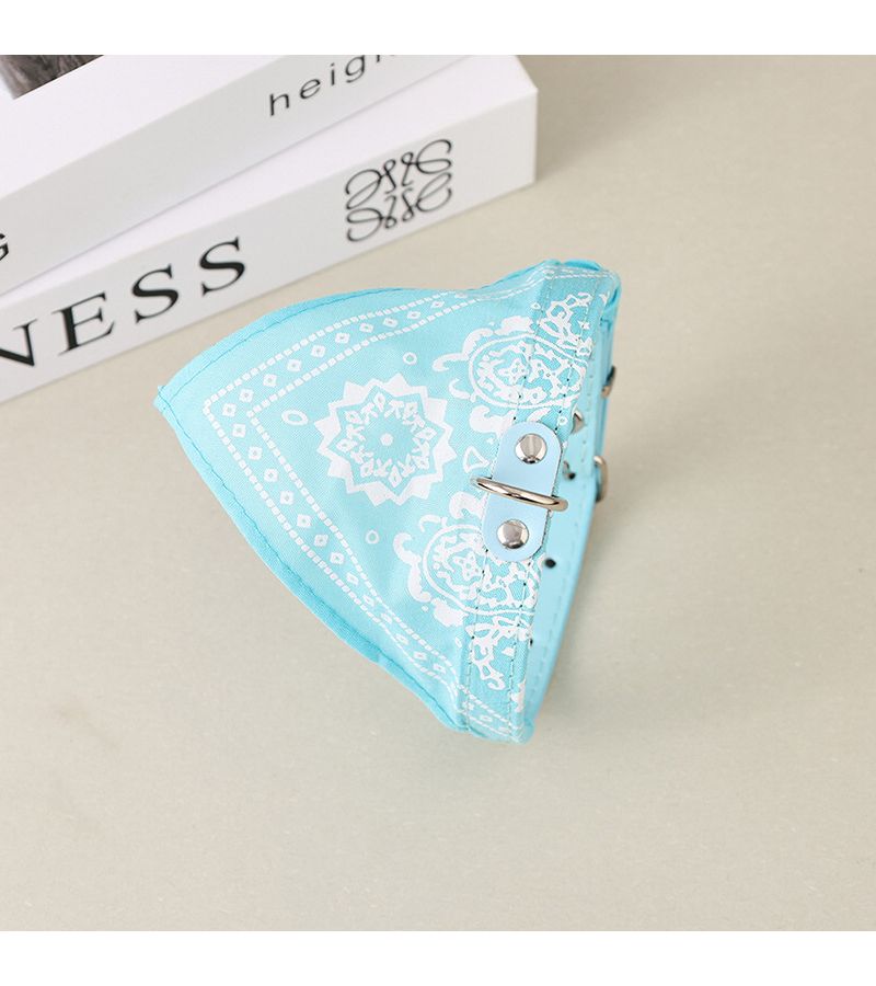Black XS Printed Pet Cat Collar Small Medium Dog Collar - Image 3