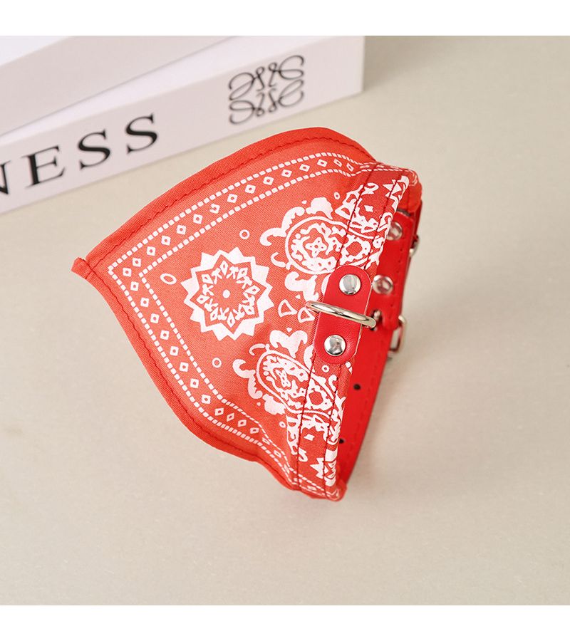 Black XS Printed Pet Cat Collar Small Medium Dog Collar - Image 5