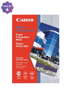 Canon 4BOX -PHOTO PAPER VARIETY PACK A4/10 X 15 5 SHEETS PAPER VP-101  - Image 1
