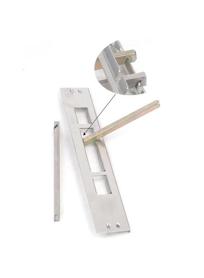 UtySty Door Strike Plate Adjusting Wrench Deadbolt Latch Strike Bending Adjustment Tool Clip Lever for Security Latch Strikes Door Latch Restorer Keyless Entry Smart Door Lock Fingerprint Door Locks - Image 5