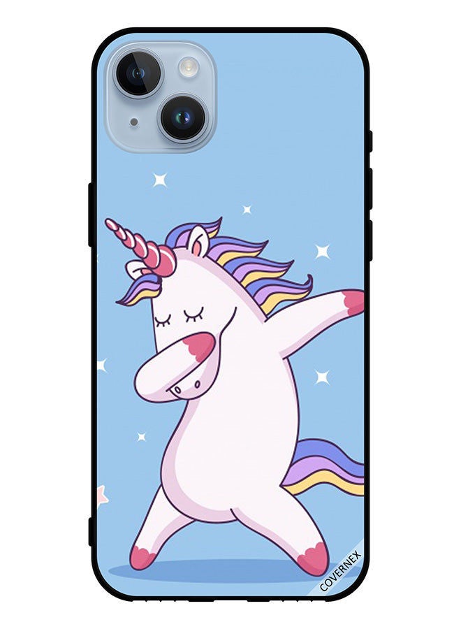 Covernex Protective Case Cover For Apple iPhone 14 Plus Unicorn Dab - Image 1
