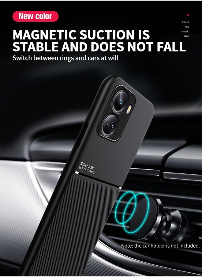 GROIC جراب هاتف Huawei Nova 10 SE، غطاء TPU ناعم مقاوم للصدمات، غطاء مغناطيسي للسيارة للهاتف المحمول لهاتف Huawei Nova 10 SE مقاس 6.67 بوصة  - Image 3