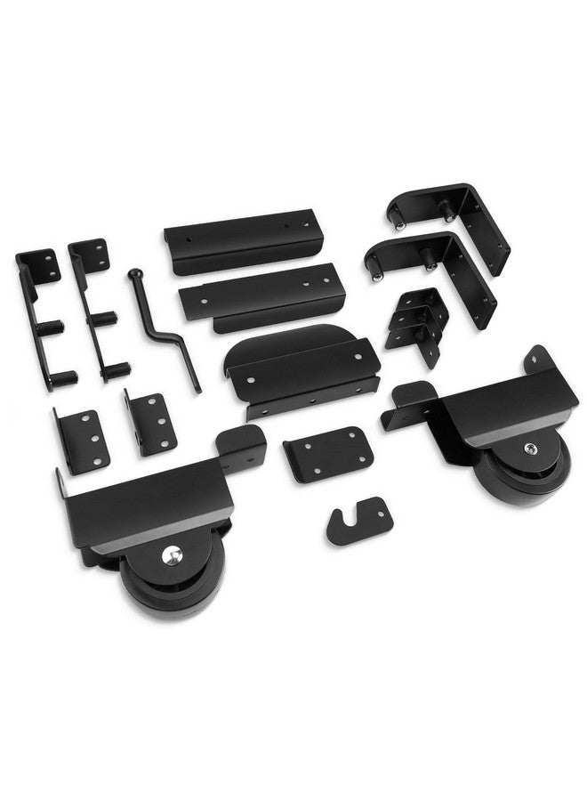 SDSNTE Sliding Gate Kit-Heavy Duty Sliding Gate Hardware for Smooth, Secure Gate Operation & Easy Installation, Black - Image 1