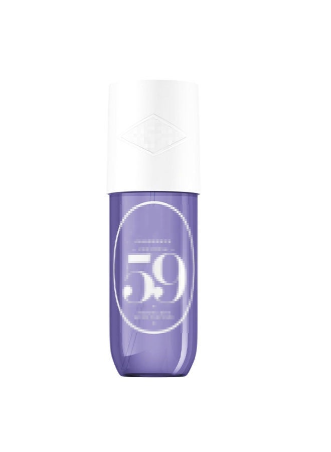 59S Perfume Mist,Hair And Body Mist,Brume Parfumee, Vanilla Orchid, Violet, and Sandalwood Fragrance 90ml - Image 1