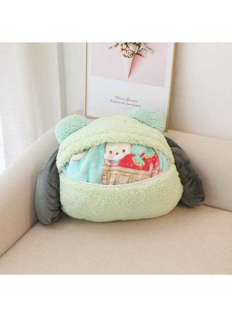 عام سانريو 2 في 1 وسادة أفخم بطانية pochacco هدية فتاة هدية مكتب هدية عيد ميلاد - Image 2