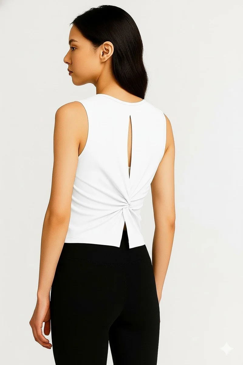 ANTA Regular Fit Workout Training Commute Knit Tank