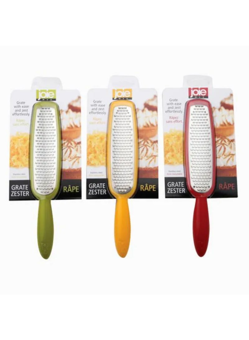 Joie BPA-Free Dishwasher Safe Stainless Steel Grate Zester Assorted Color 9inch 29239 - Image 2
