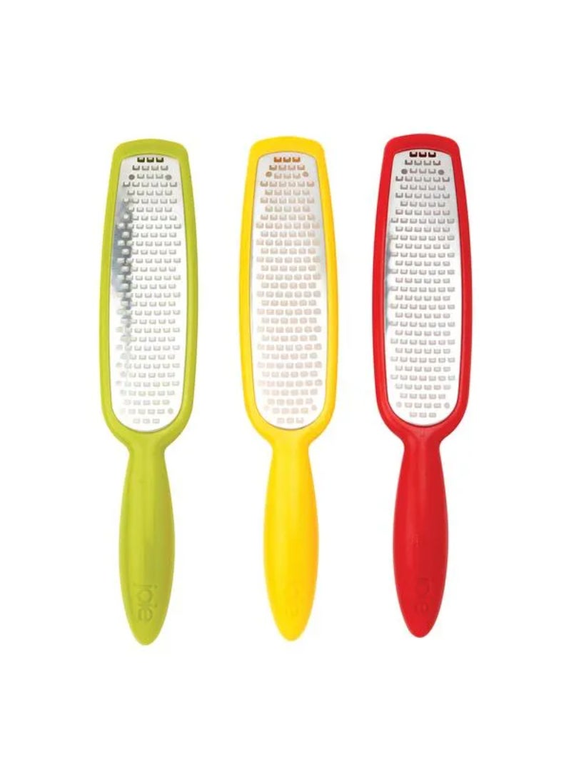 Joie BPA-Free Dishwasher Safe Stainless Steel Grate Zester Assorted Color 9inch 29239 - Image 1