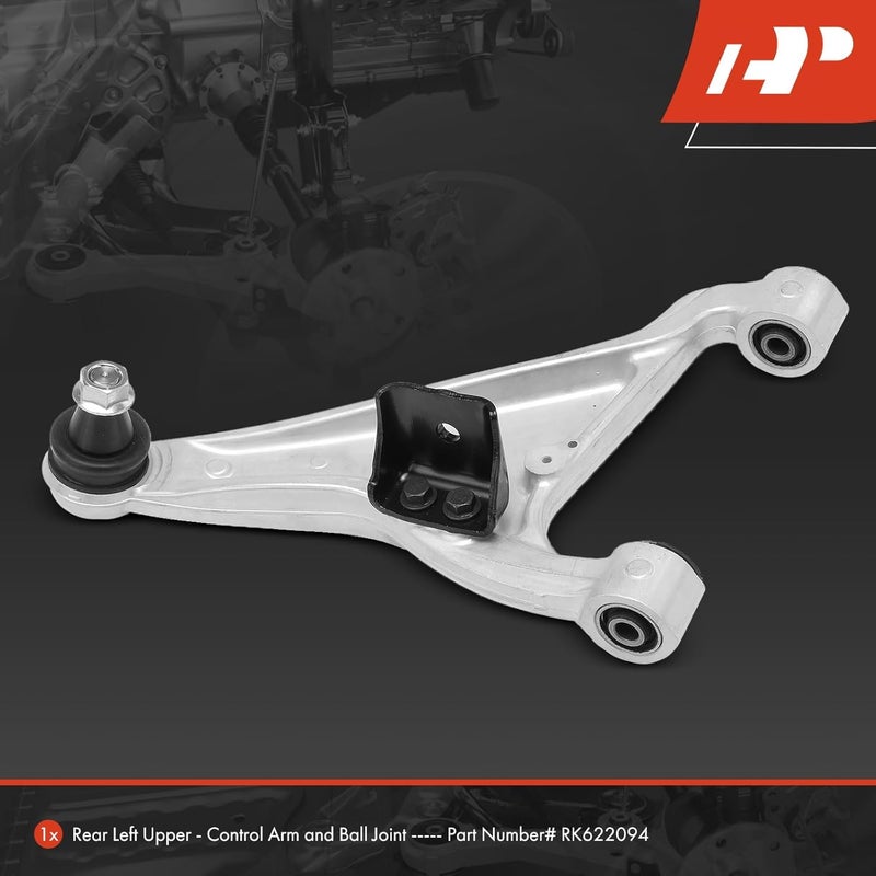A-Premium Rear Left Upper Control Arm with Ball Joint & Bushing - Image 2