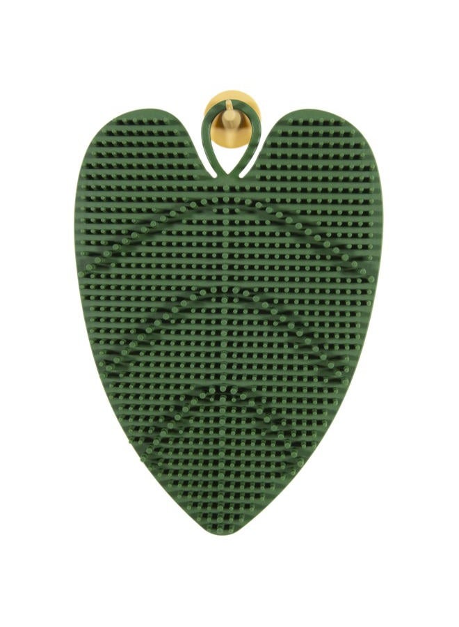 Daily Concepts Leaves of Life Feet Silicone Scrubber - Include Suction Cups on The Bottom of The Scrubber That Stick to Your Shower Floor for a Perfectly-Sized to Clean and Exfoliate Your Feet - Image 2
