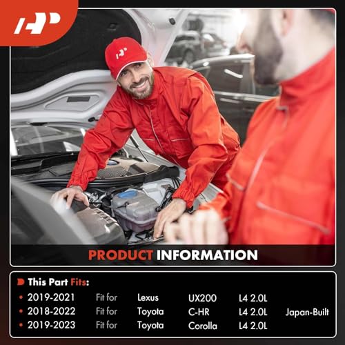 A-Premium ضاغط مكيف هواء A-Premium مع قابض متوافق مع تويوتا كورولا 2019-2024، C-HR 2.0L 2018-2022، كورولا كروس 2022-2024 و لكزس UX200 2019-2022، L4 2.0L - Image 2