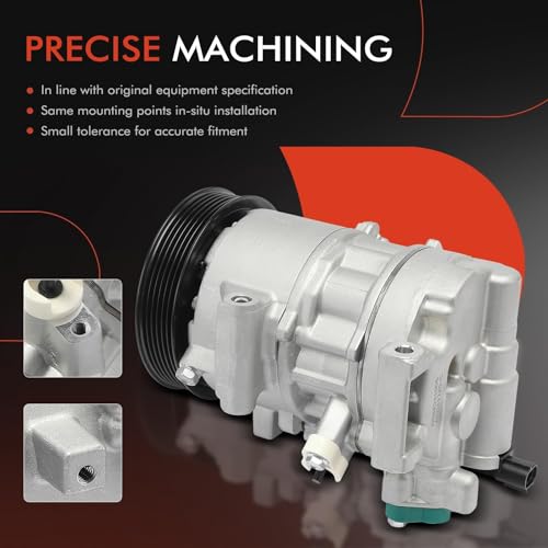 A-Premium ضاغط مكيف هواء A-Premium مع قابض متوافق مع تويوتا كورولا 2019-2024، C-HR 2.0L 2018-2022، كورولا كروس 2022-2024 و لكزس UX200 2019-2022، L4 2.0L - Image 5