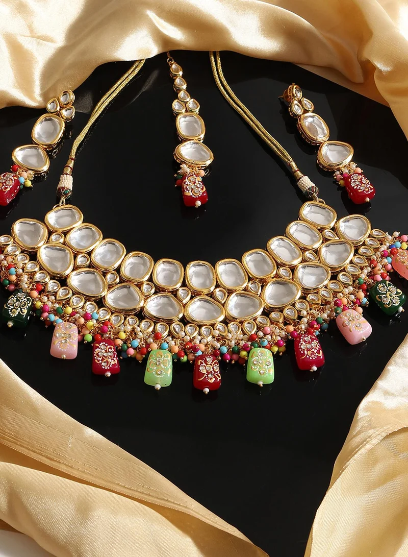 Sohi  Kundan Artificial Jewellery Set for Women | Best Price UAE