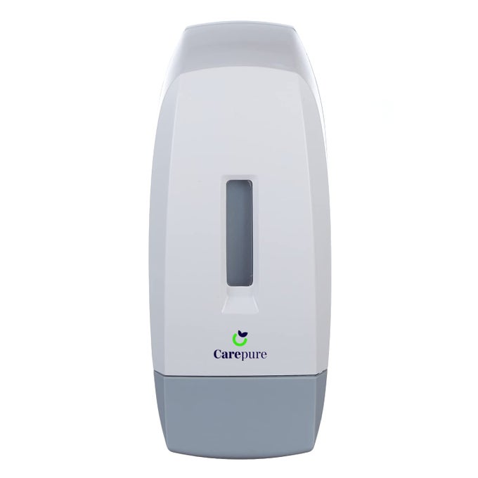 MANUAL LIQUID SOAP DISPENSER WALL MOUNTED MANUAL SHAMPOO SHOWER GEL SOAP HAND SANITIZER PLASTIC LIQUID SOAP DISPENSER 500 ML WHITE