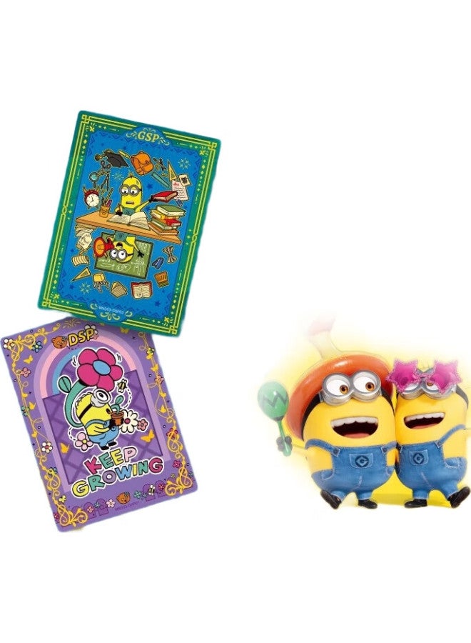 Card.Fun Jikashe Minions Carnival Holiday Collection Cards, Blind Box Cards, Anime Cards, Merchandise, Guzi, End Box (3 Cards/Pack, 10 Packs/Box) - Image 1