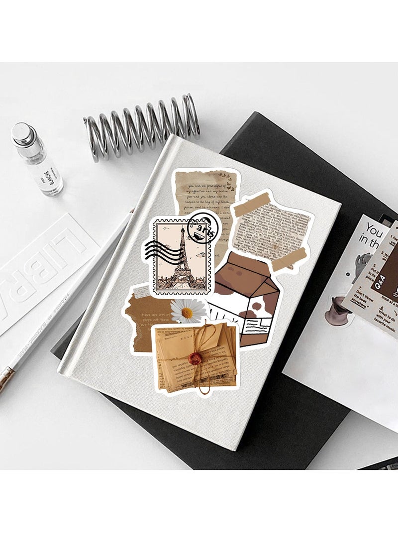 60 Pcs Minimalist Korean Stickers, Laptop Ledger, Water Cup, Ipad Phone Case Decoration, Waterproof Sticker - Image 5