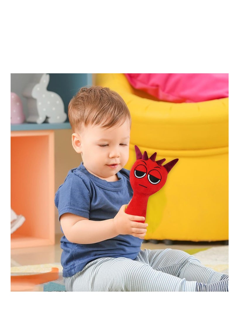 Y&D Sprunki Plush Toys, Sprunky Wenda & Gray Plushies Pillow Stuffed Animal Figure Dolls for Game Fans Gifts for Kids  - Image 4
