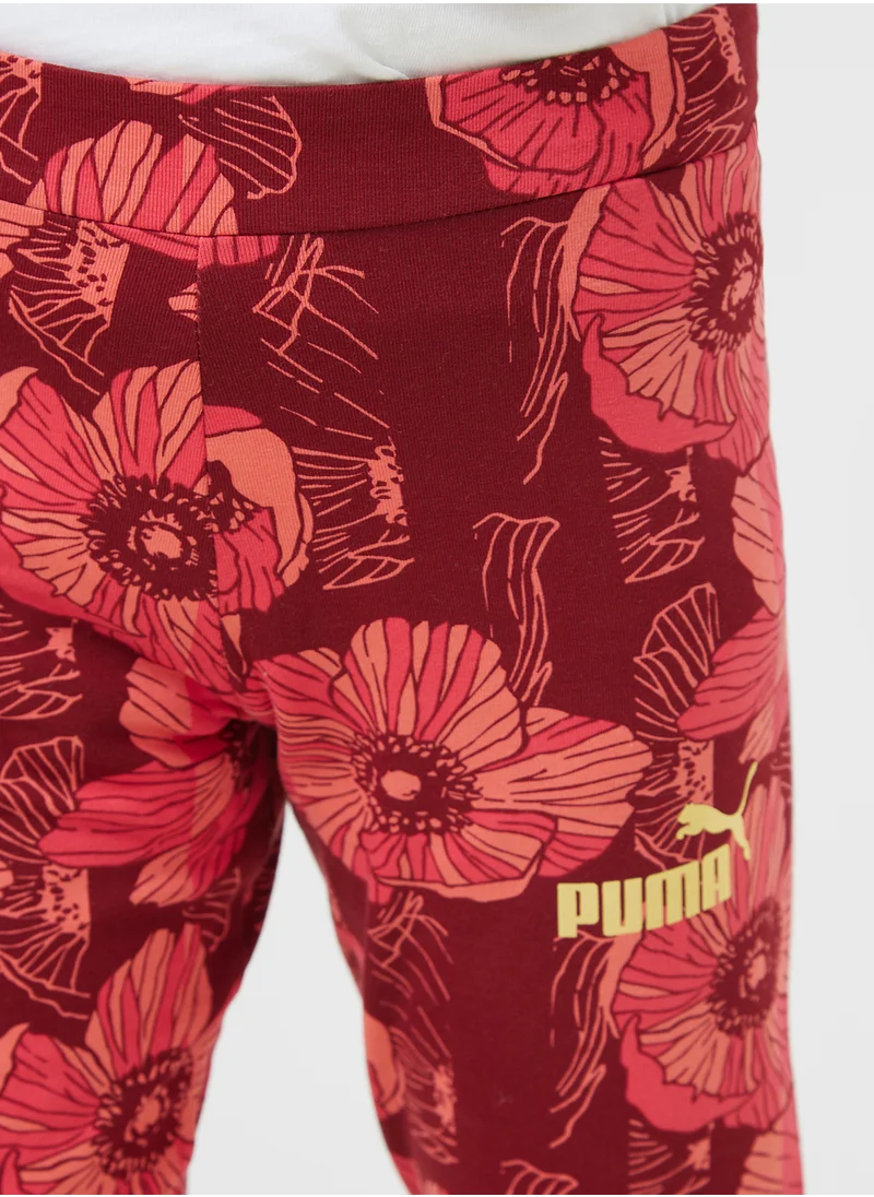 PUMA Youth Essential Class Aop Leggings