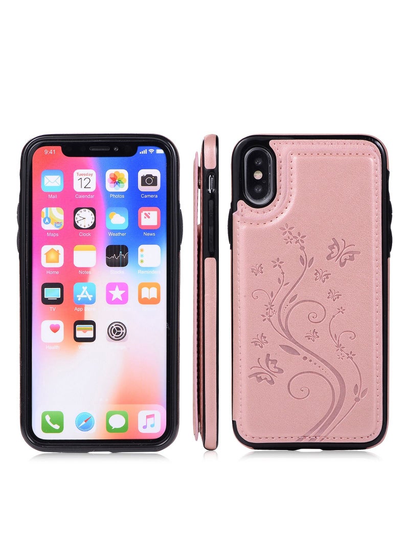 Loquat Suitable For iPhone Flip Butterfly Embossed Case - Image 2