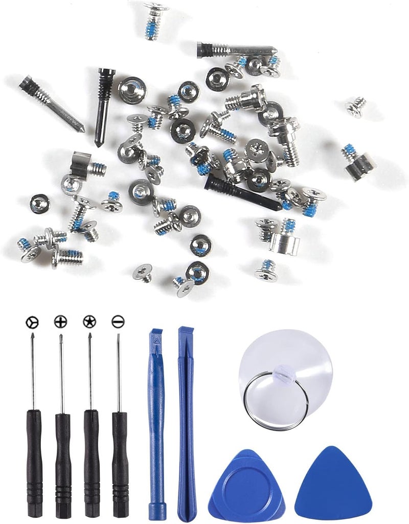 Atnsinc Replacement Full Set Screws Compatible for iPhone with Tools (for iPhone 15 pro max) - Image 1