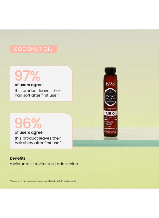 HASK Coconut Nourshing Shine Oil 18ml