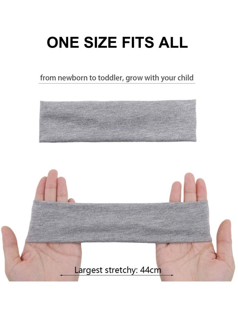 Layali 6 Pcs Headbands, Non Slip Soft Cotton Sport Elastic Hairbands for Men and Women, Thin Summer Headband, Soft Cotton Hair Bands for Yoga, Workout, Running, Cycling(Multi) - Image 5