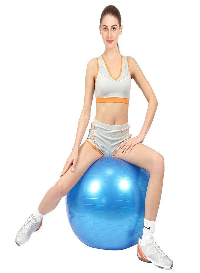 RAGYULA Exercise Heavy Duty Gym & Yoga Non-Slip Stability Ball Extra Thick Fitness Ball for Home, Gym, Office with Quick Pump - Image 3