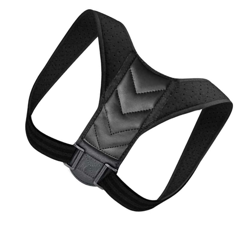 Adjustable Posture Corrector Belt For Men And Women With Nylon And PU Leather - Image 2