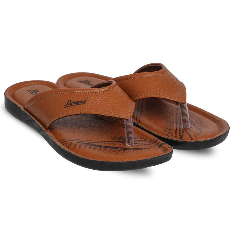 PARAGON PUK2223G Stylish Slippers For Men | Lightweight, Comfortable, Durable Sandals With Cushioned Footbed & Sturdy Build | Ideal For Outdoor Use - Image 3