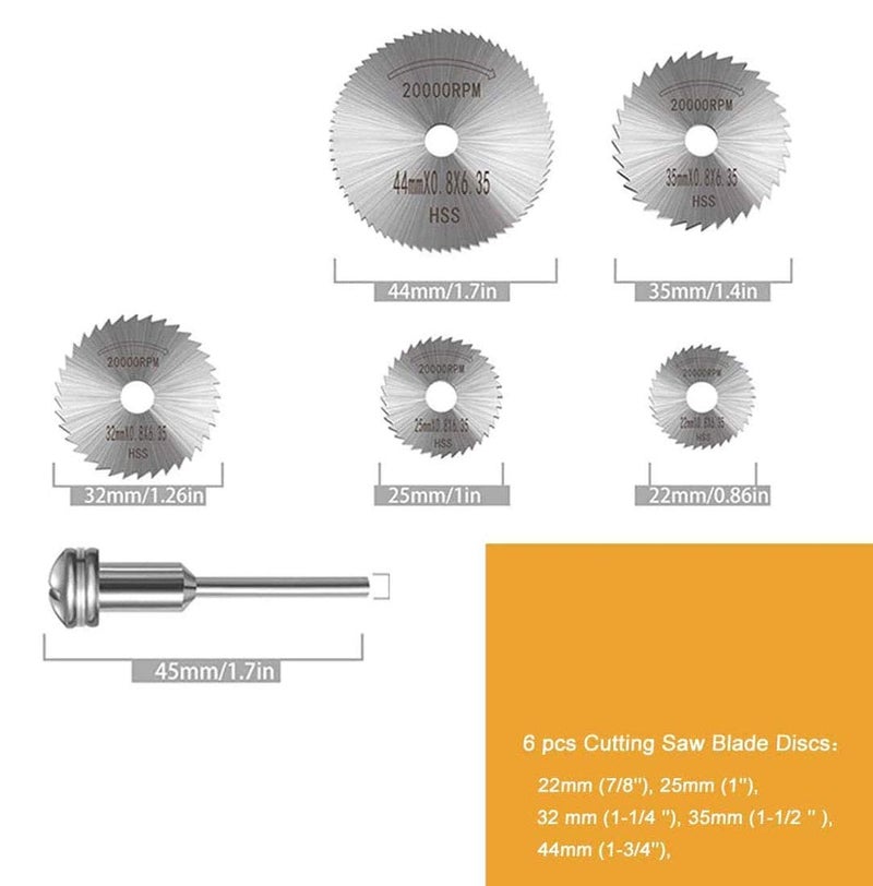 Diy Crafts 10436 8636 Hand Electric Power Tools Mini Drill Diy Tools for Dremel Rotary, Multicolor, 80 Piece - Image 5