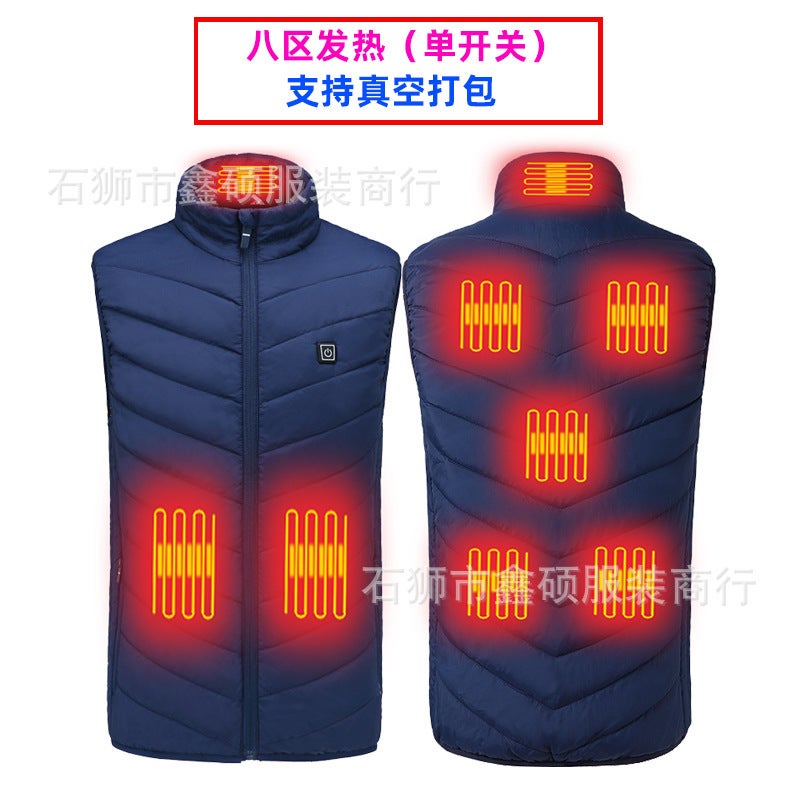 Dedicated New Heating Vest Usb Charging Intelligent Constant Temperature Electric Heating Vest Cold-Resistant Heating Clothes - Image 1