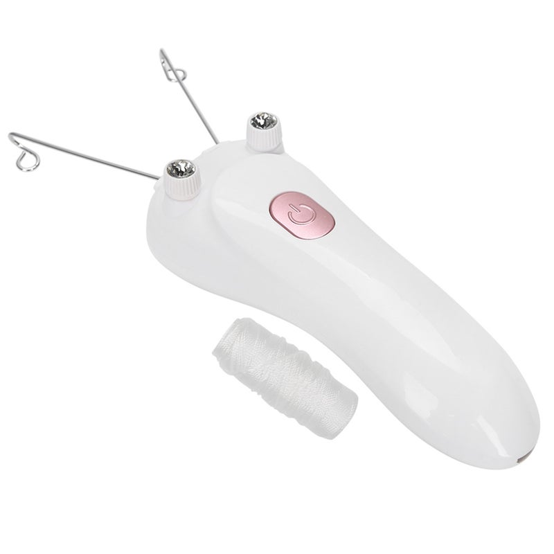 Electric Threading Epilator Hair Remover USB Charging Cotton Thread Epilator (Host Cotton Thread USB Cable)(Gold ) - Image 2