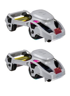 ZEBRA Zebra 800300-250EM ZC Series Card Printer Ribbon Cartridge - Full Colour YMCKO - 200 Prints- 2 Pieces  - Image 1