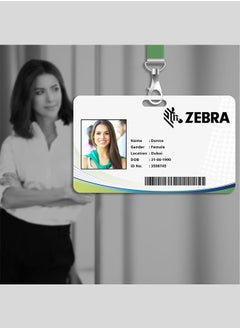 ZEBRA Zebra 800300-250EM ZC Series Card Printer Ribbon Cartridge - Full Colour YMCKO - 200 Prints- 2 Pieces  - Image 4